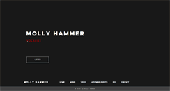 Desktop Screenshot of mollyhammer.com